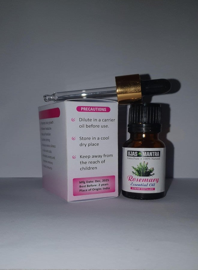 OJAS MANTRA Rosemary Essential Oil, 100% Natural Steam Distilled, Extra Pure - Image 5