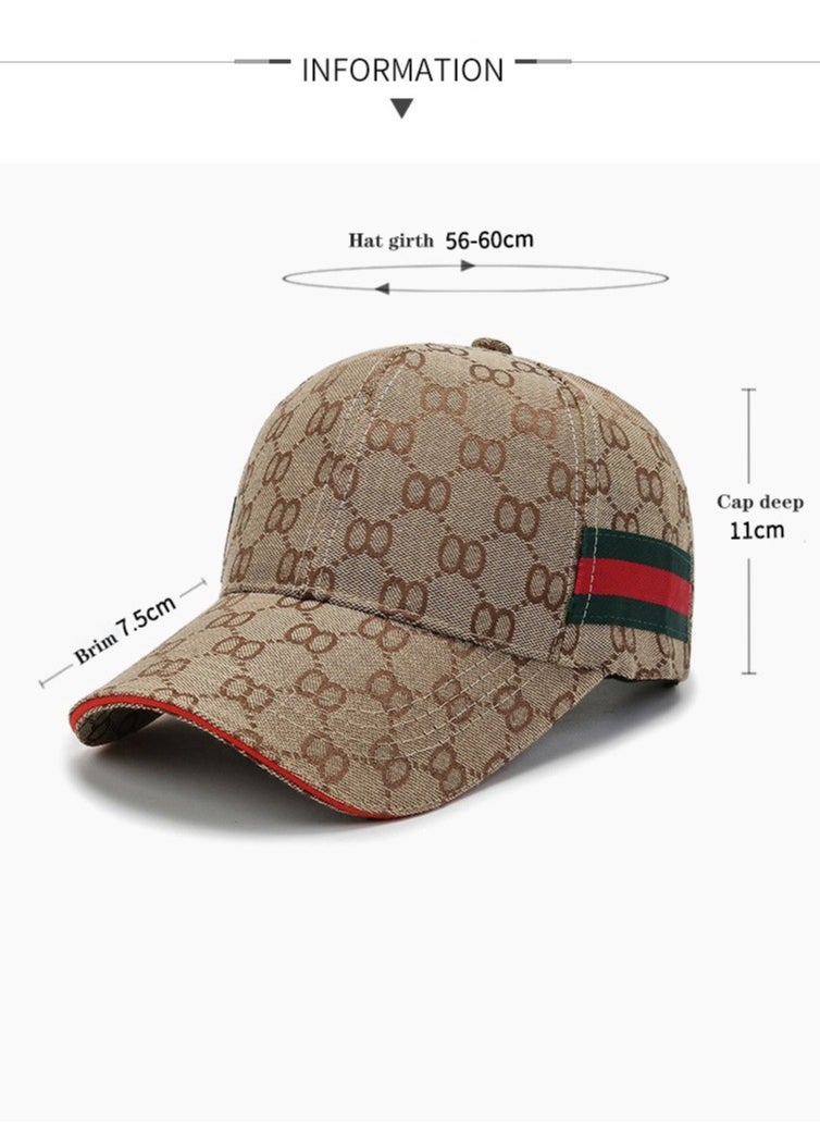 JSDUN - Adjustable Strip Sports Hat, Outdoor Casual Sun Hat, Fashionable Baseball Cap Gray - Image 1