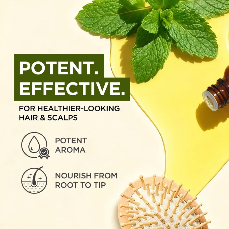 Gya Labs Peppermint Essential Oil for Hair â€“ 0.34 Fl Oz â€“ Premium Grade Essential Oils for Diffuser, Aromatherapy, Hair Care, Skin Care, Body, Massage & DIY Candle Making Scents - Image 3