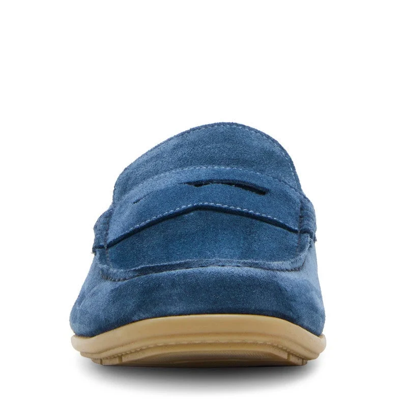 STEVE MADDEN Piercce Men's Blue Slip-Ons
