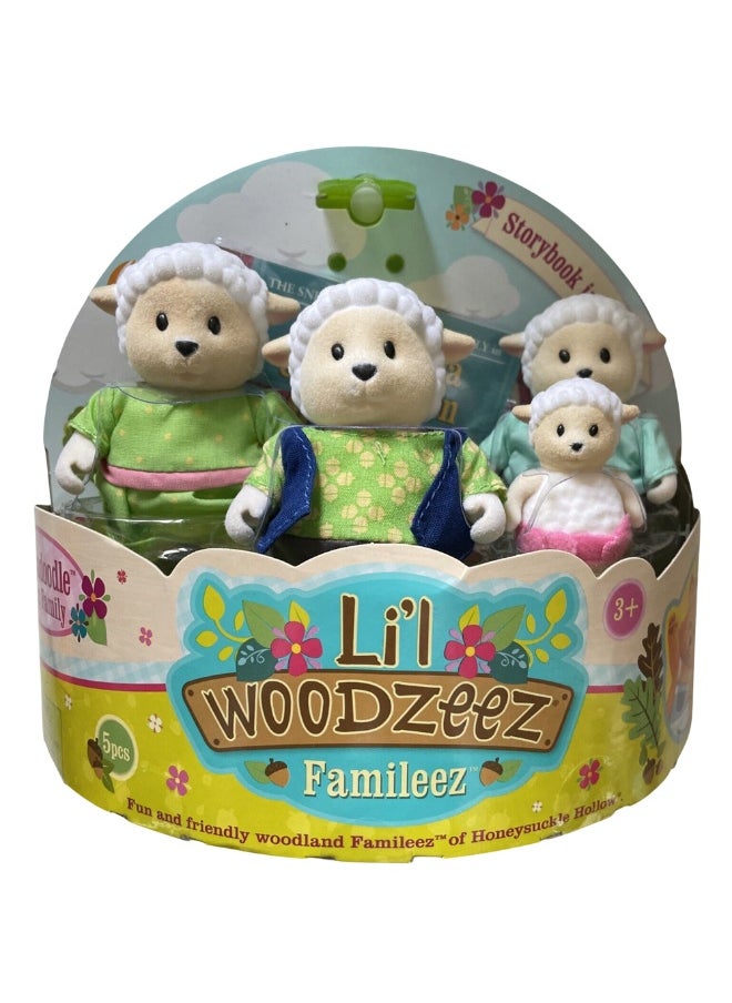 Lil Woodzeez Lil Woodzeez - The Snipadoodles Sheep Family - 6159  - Image 1