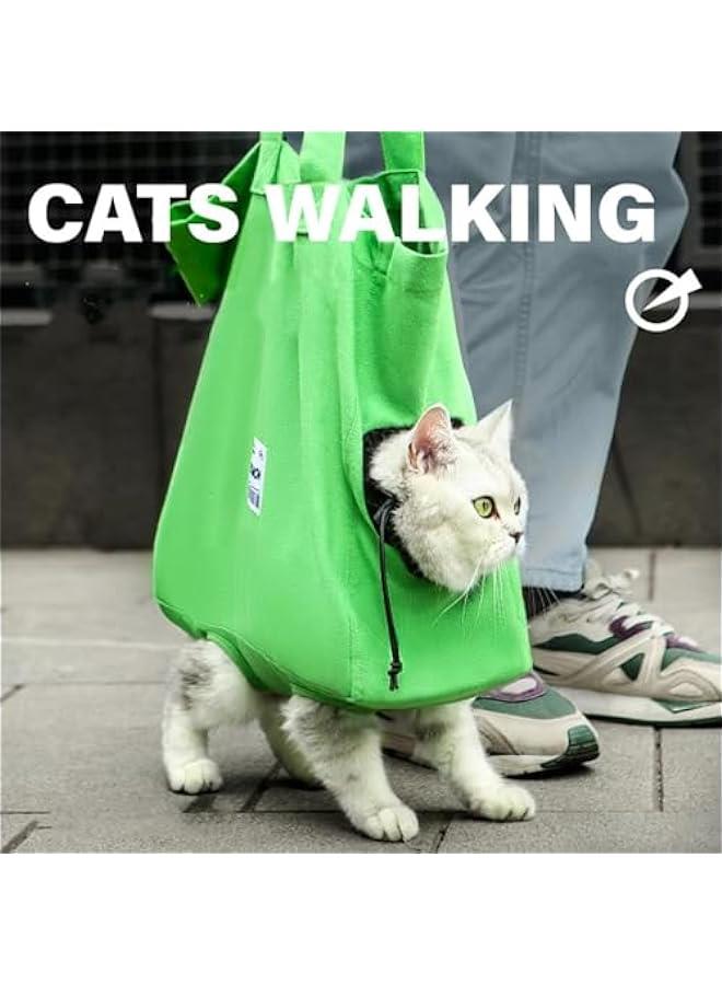 Generic Multifunctional Petmoki Cat Tote Bag with Walker Leg Holes - Image 2
