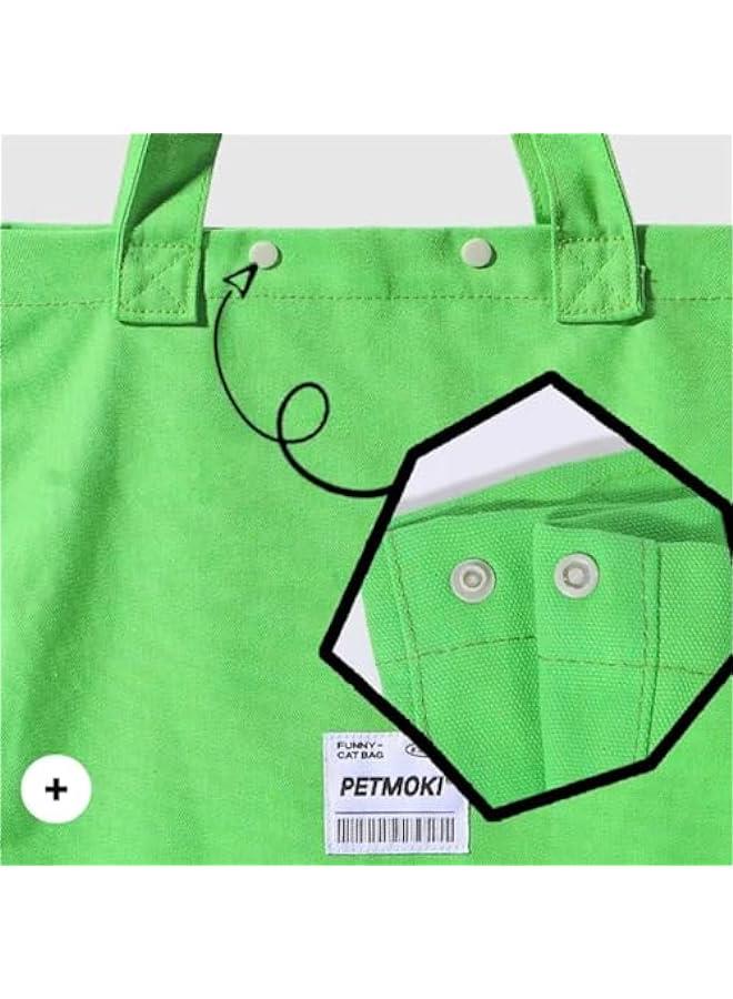 Generic Multifunctional Petmoki Cat Tote Bag with Walker Leg Holes - Image 4