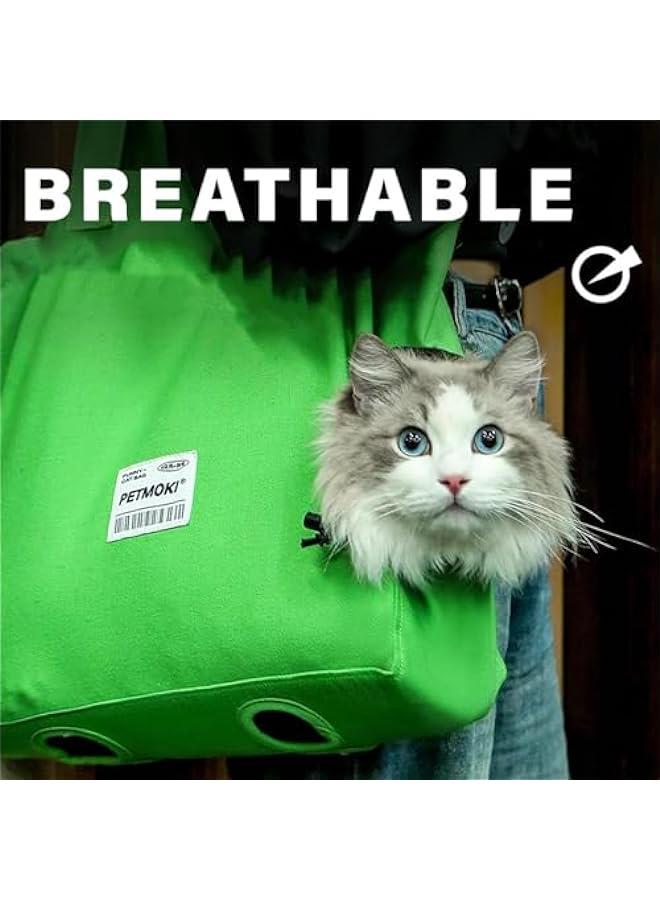 Generic Multifunctional Petmoki Cat Tote Bag with Walker Leg Holes - Image 3