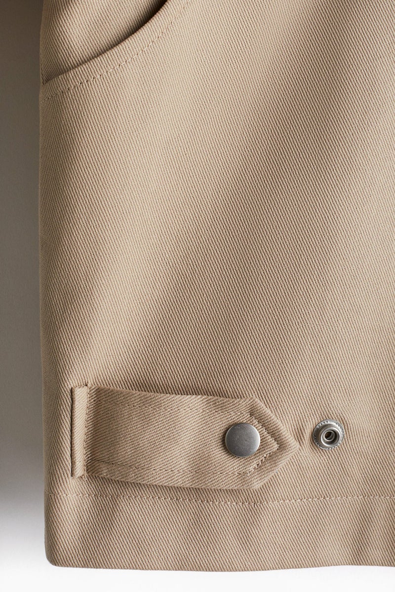 H&M Coated-Collar Twill Jacket  - Image 3