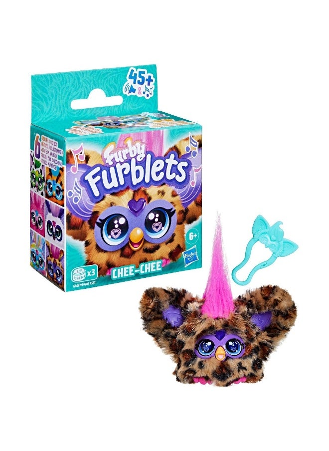 Furby - Furby Furblets Chee-Chee Plush Electronic Pet (5 cm) - Image 1