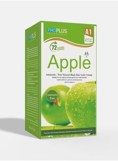 Pro Plus Professional Pro Plus Apple A1 Hair Dye Cream Natural Black  Ammonia Free  500 ml in 2  - Image 2