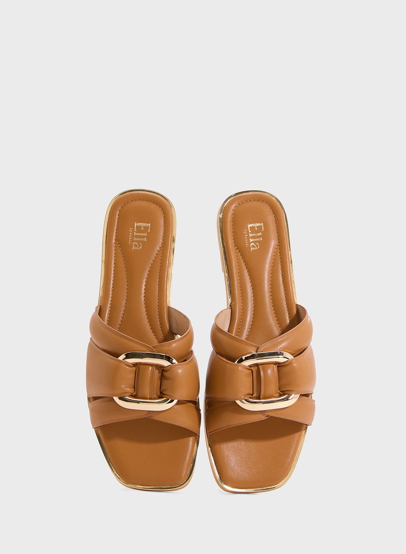 ELLA Ladies Flat Sandal  - Image 4