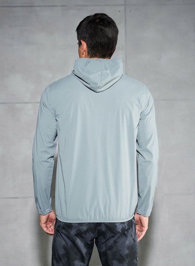 Technosport Technosport Solid Hooded Zipper Jacket  - Image 2