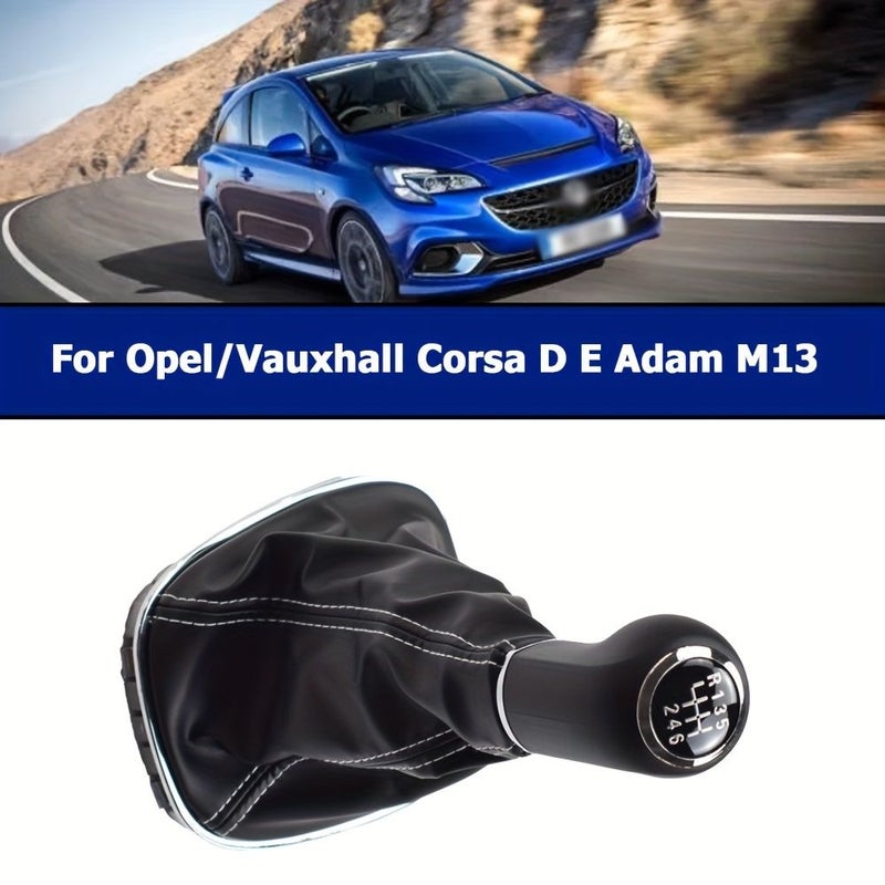 Suitable For Opel Corsa D 2006 2014 6 Speed Gear Shift Knob Integrated R Top - Image 3