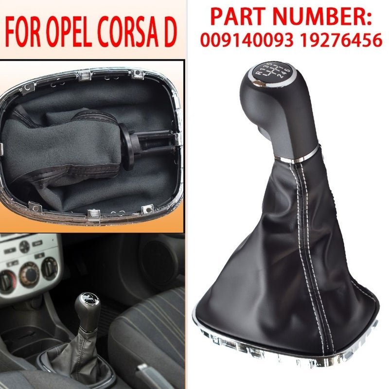 Suitable For Opel Corsa D 2006 2014 6 Speed Gear Shift Knob Integrated R Top - Image 4