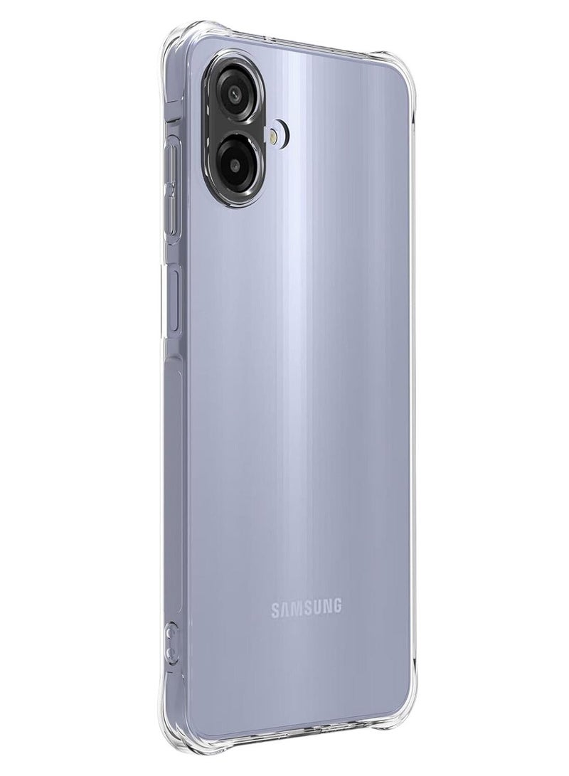 Fankalo Phone Case For Samsung Galaxy A07 Crystal Clear Ultra Slim Anti Scratch Shockproof Protective TPU Back Cover - Image 1