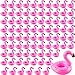 Sonarun 150 Pack Inflatable Flamingo Drink Holders Pink Flamingos Drink Floats Flamingo Floating Cup Coasters for Summer Beach Pool Swim Party - Image 2