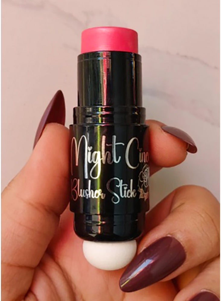 Might Cinema Blush Stick Glow with Blending Sponge 6008-106 - Image 3