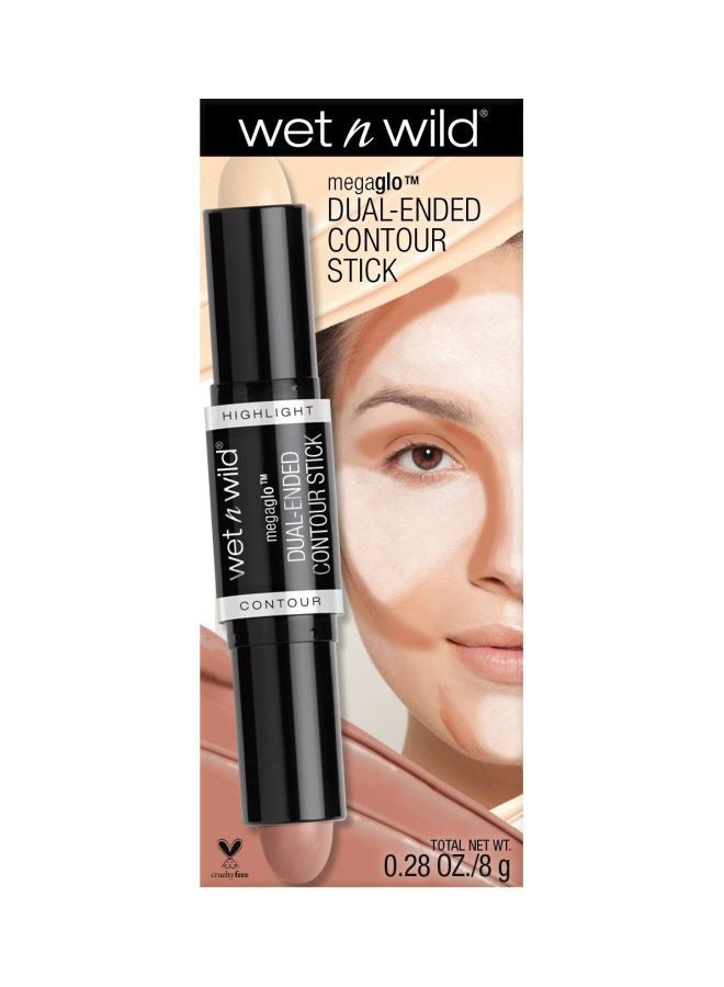 Wet N Wild Megaglo Dual-Ended Contour Stick Beige/Pink - Image 5