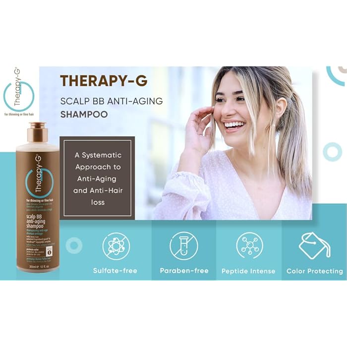 Therapy-G Scalp BB Anti-Aging Shampoo Liter 33.8 oz - Image 2