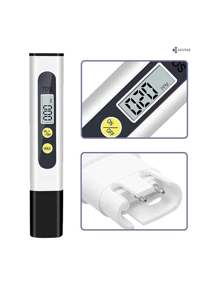 Generic TDS Meter Digital Water Tester 0-9990ppm Drinking Water Quality Analyzer Monitor Filter Portable Digital LCD TDS-M2 Meter Pen  - Image 2