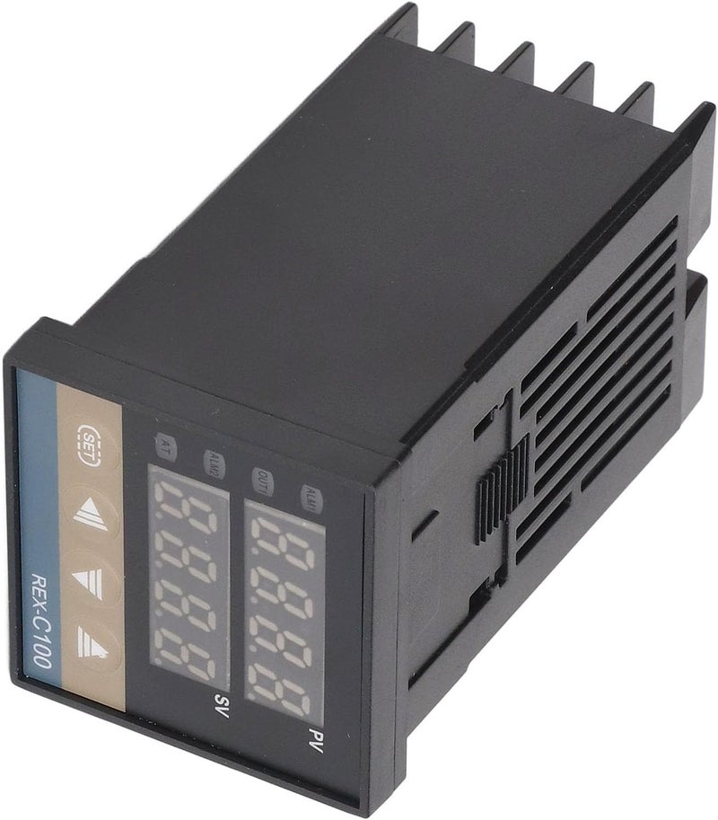 مجموعة منظمات حرارة PID رقمية 3 قطع، نطاق درجة الحرارة 0-400℃، مع وحدة ريلي وموصل حراري (40A) - Image 3