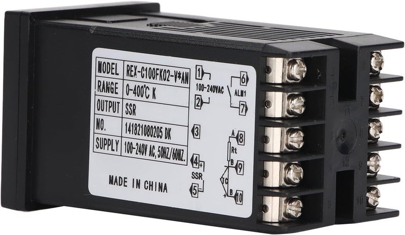 مجموعة منظمات حرارة PID رقمية 3 قطع، نطاق درجة الحرارة 0-400℃، مع وحدة ريلي وموصل حراري (40A) - Image 5