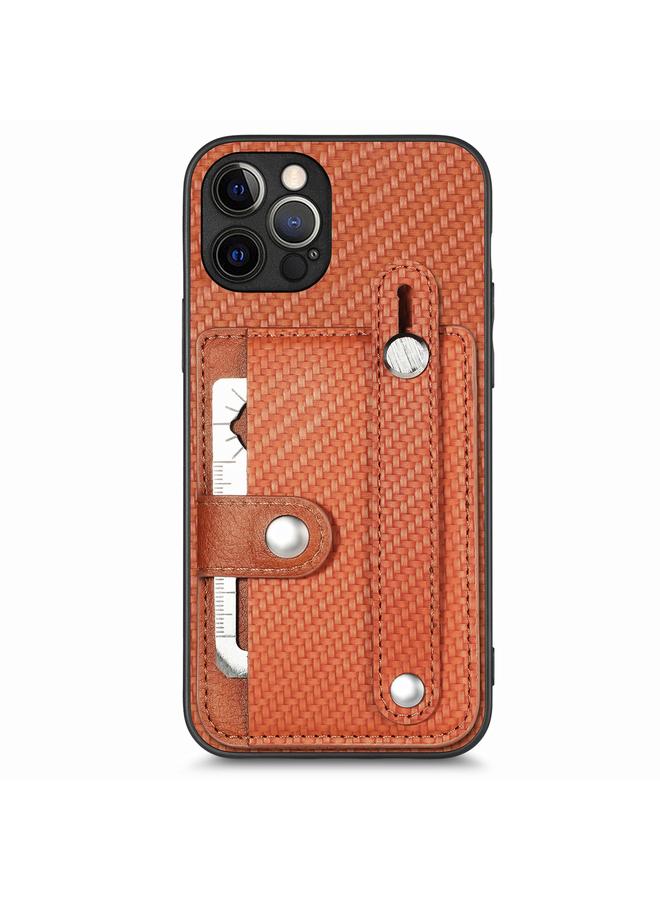 S-TOP Case For iPhone 12 Pro Max Wristband Kickstand Card Wallet Back Cover Phone Case with Tool Knife - Image 1