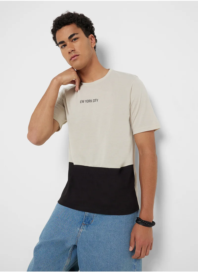 سفنتي فايف Crew Neck T-Shirt