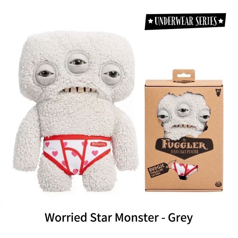 Smiley Monster Plush Toy — Underwear Series Collector's Edition Plush Toy