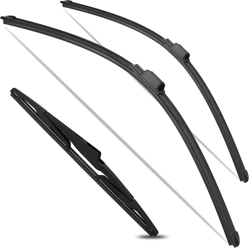 WINNERS Windshield Wiper Blades for Kia Seltos 2021-2024 - Front 24 Inch, 18 Inch & Rear 12 Inch - Image 1