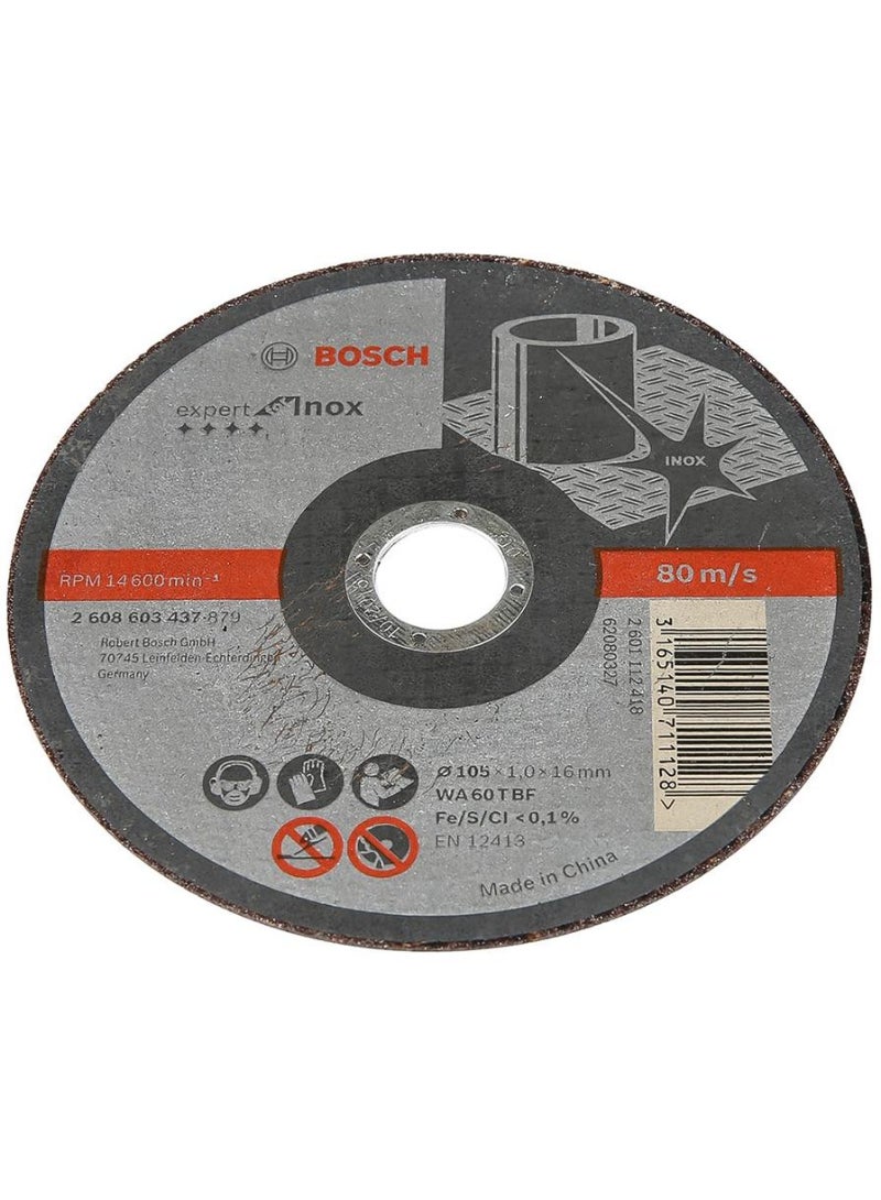 Bosch 2608603437 Inox Cutting Disc Expert 105mm