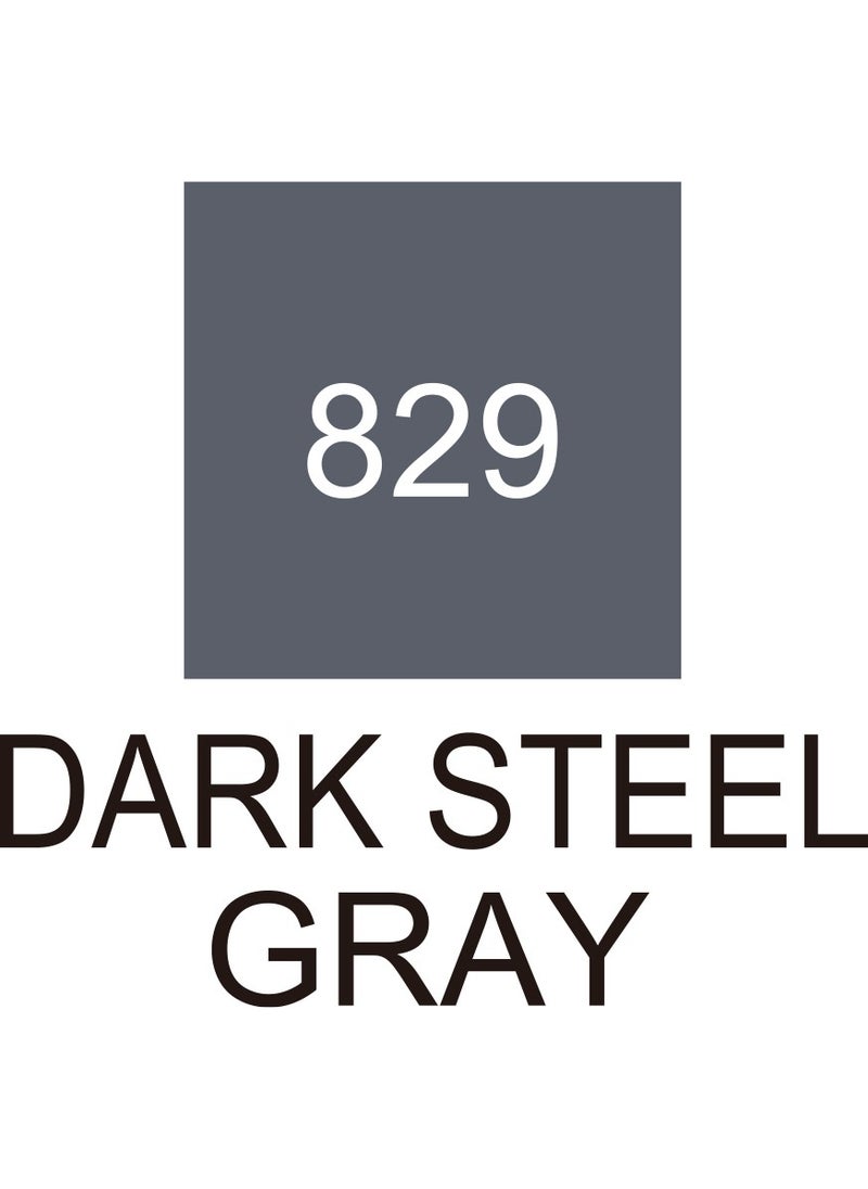 Zig Kurecolor Kc 3000 Twin Marker Dark Steel Gray 829  - Image 2