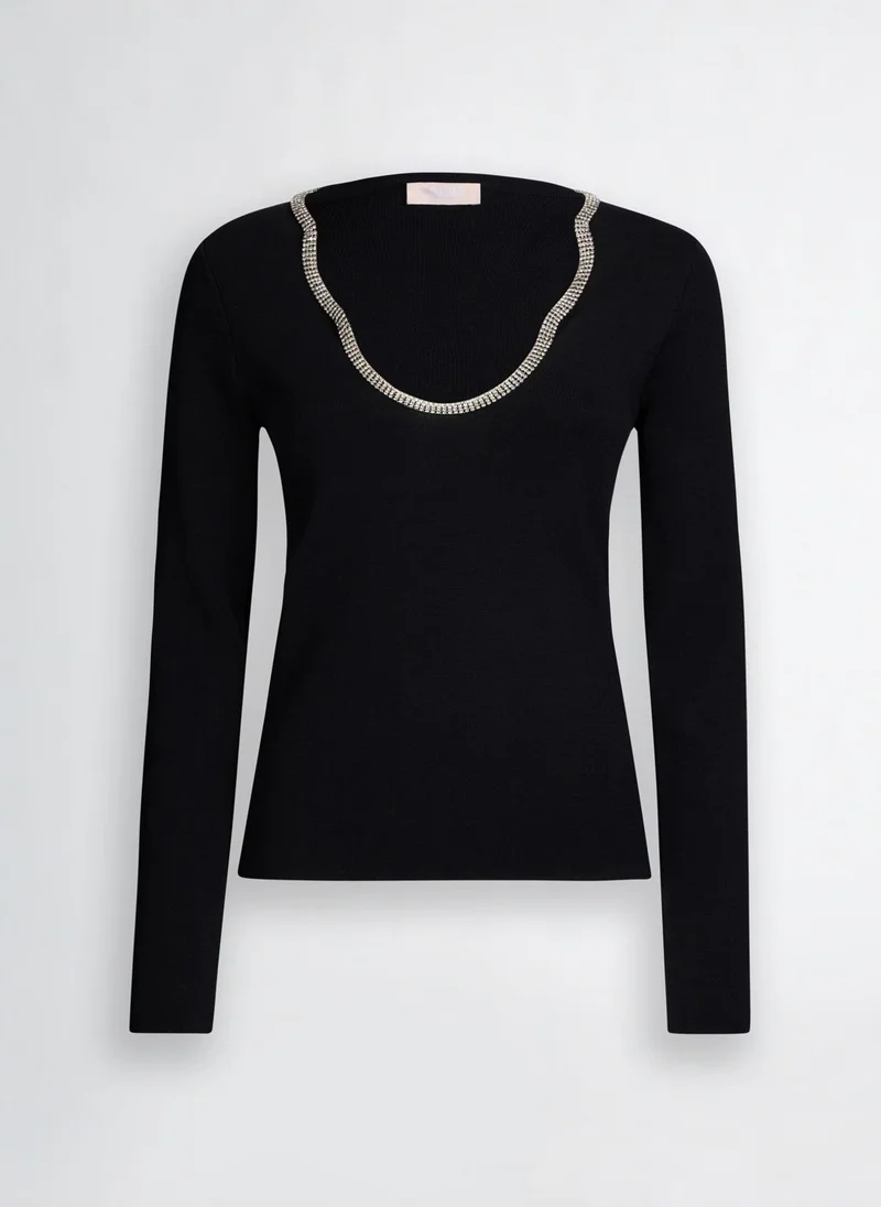 Liu Jo Jumper with gemstones