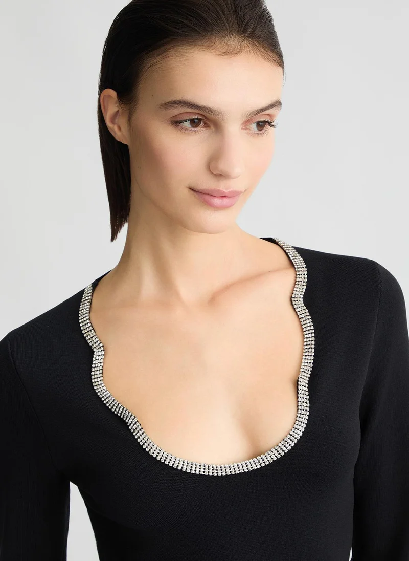 Liu Jo Jumper with gemstones