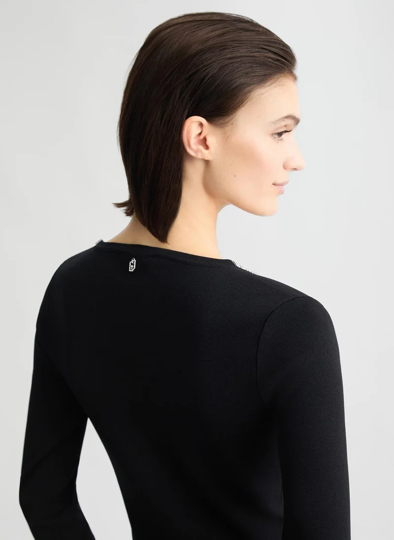 Liu Jo Jumper with gemstones