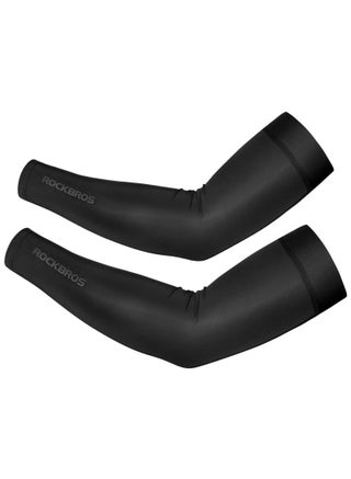 Pair of cooling arm sleeves and UV sun protection arm sleeves black,bicycle accessories arm sleeves for men and women - pzsku/Z3F96AB80D23B2C3DC402Z/45/_/1734854815/5a2711a8-83af-4f5e-a37d-d8962aca5266