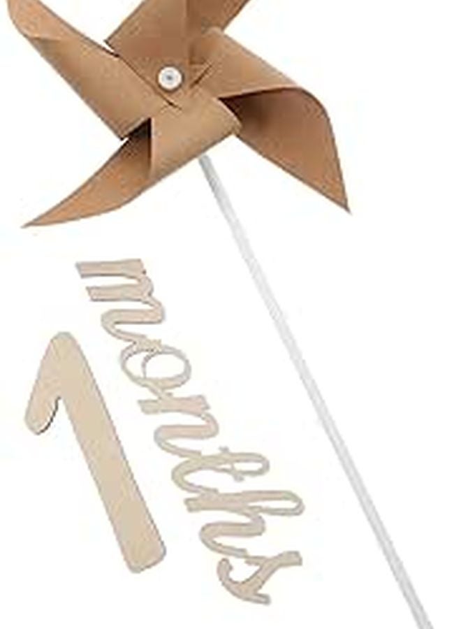Windmill Photo Prop Set For Newborn Full Month Celebration Photography Accessories - Image 1