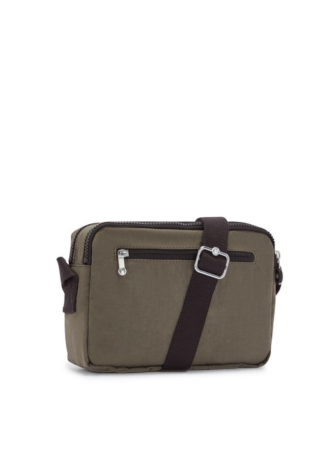 kipling Medium Crossbody Female Green Moss Abanu M - Image 2