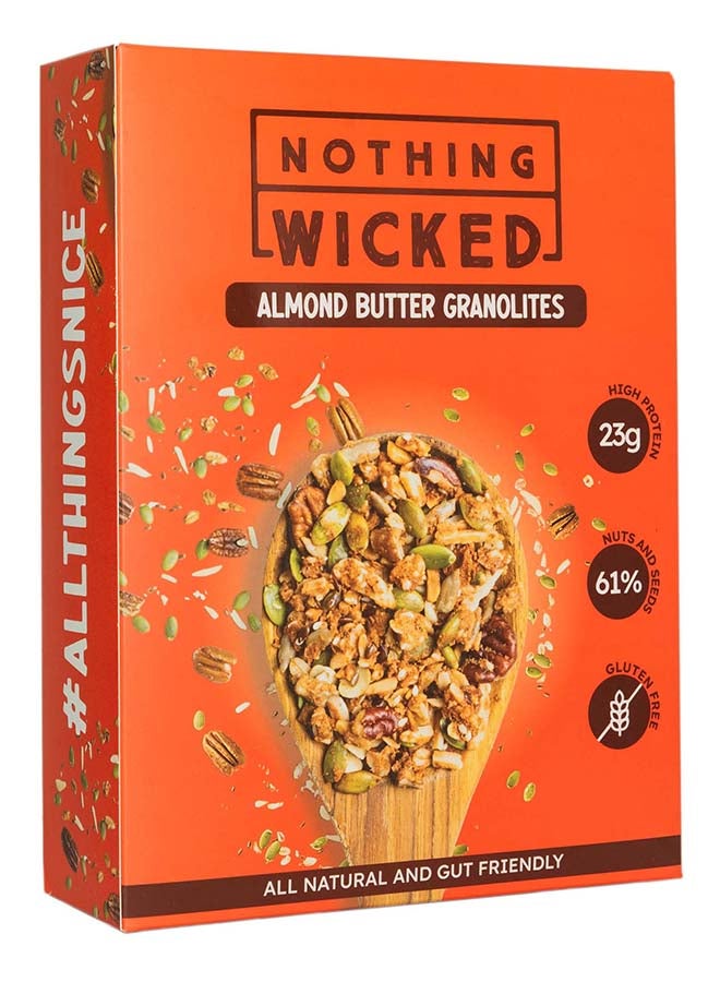 nothing_wicked Almond Butter Granolites in Box 250 gm - Image 1