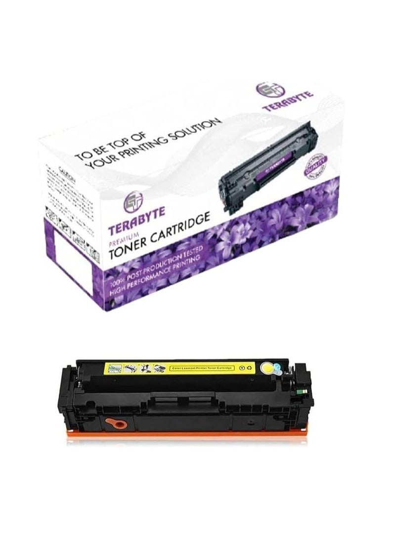 Terabyte 304A Compatible Toner Cartridge Replacement for 304A CC532A Yellow - Image 1