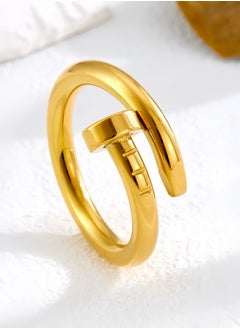 Lee Yon Gold Plated Adjustable Ring, Size 6  - Image 4