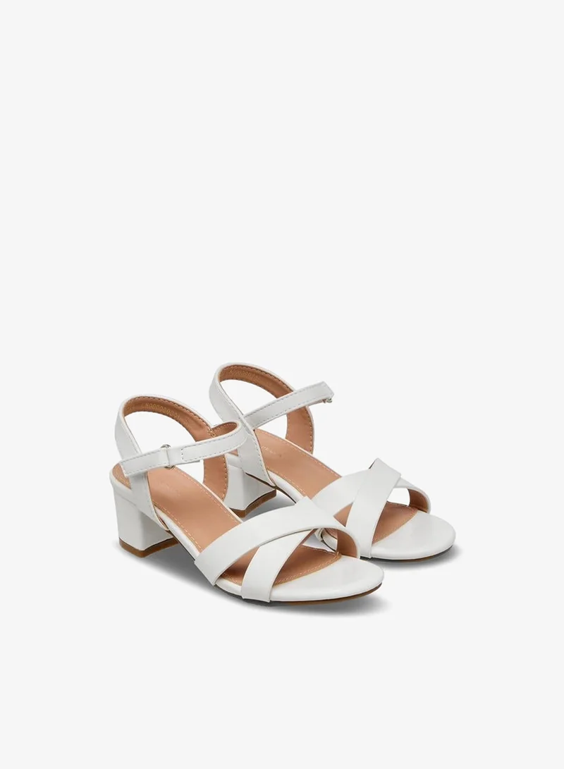 Flora Bella By Shoexpress Flora Bella Girls Block Heel Sandals Ramadan Collection