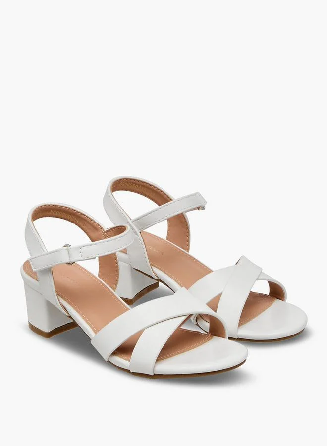 Flora Bella By Shoexpress Girls Block Heel Sandals
