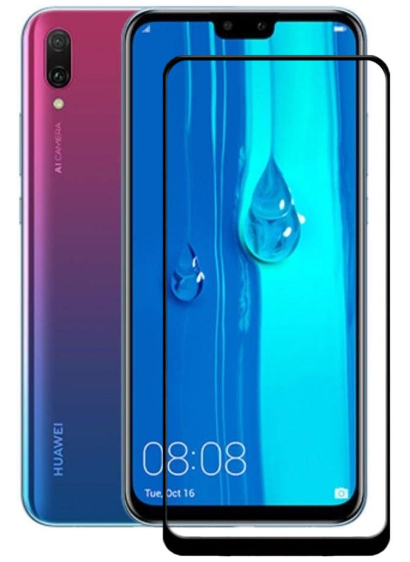 ACLIX Antistatic ESD Dustproof Premium Quality High Definition Tempered Glass Screen Protector Designed For Huawei Y9 (2019) - Image 1