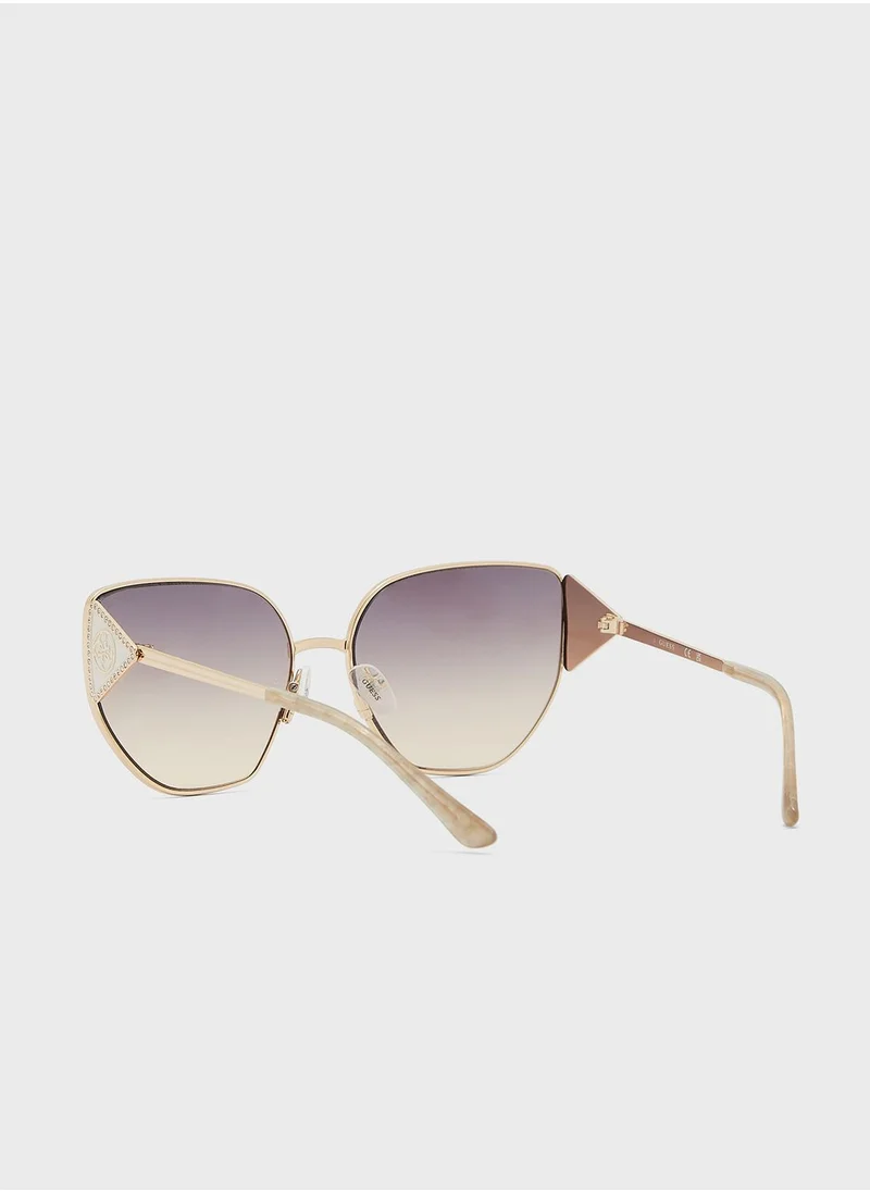 GUESS Pentagon Sunglasses