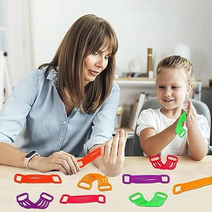 YHRY 12 Pack Stretchy Strings Fidget Toys, Stretchy Fidget Sensory Toys, Stress Relief Anxiety Calming Toys for Autistic Kids Boys Adults Classroom Prize Treasure Box Birthday Christmas Party Favors Gifts - Image 5