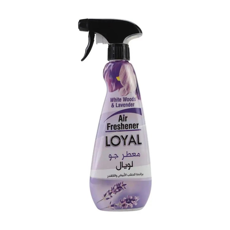 loyal بخاخ معطر هواء لويل مع خشب أبيض وخزامى - 450 مل - Image 1