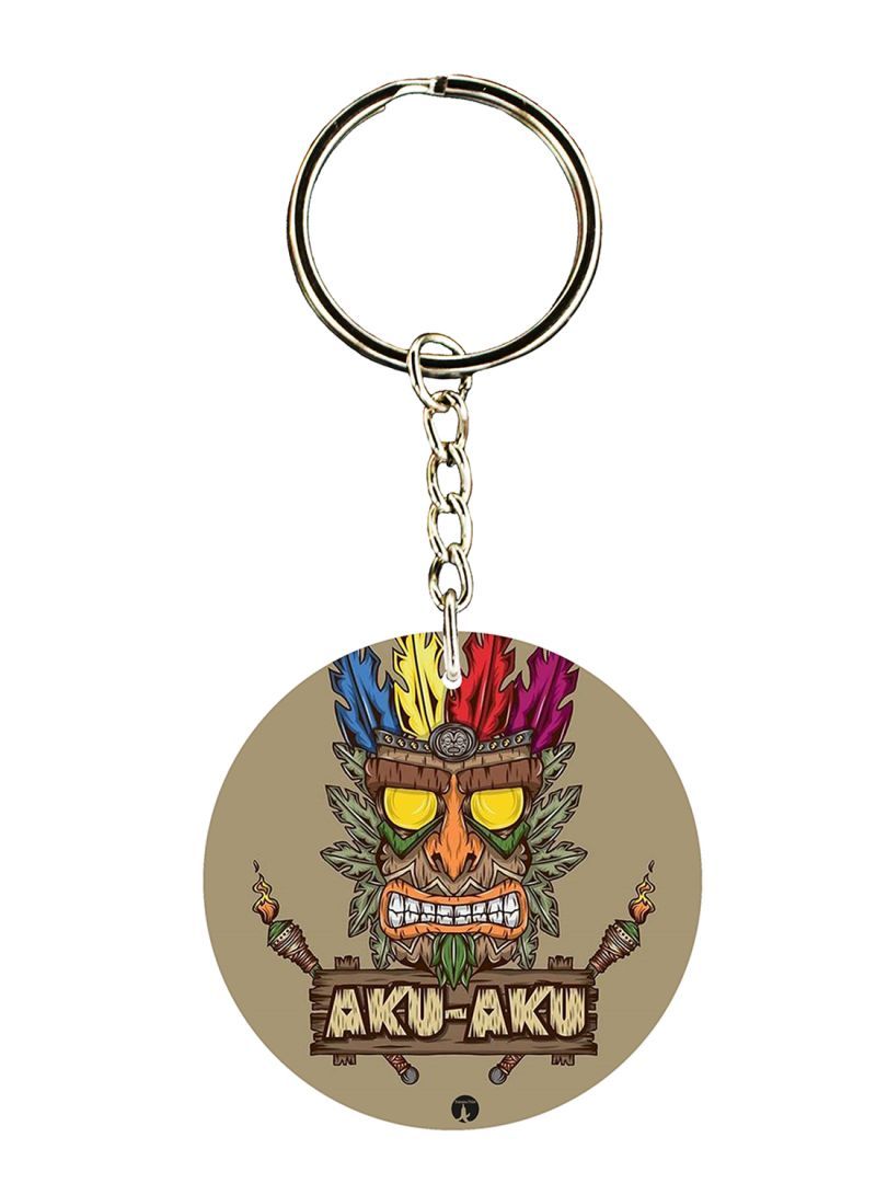 Crash Game Printed Keychain