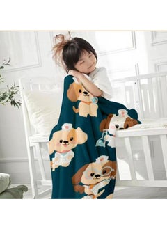 General Baby and children's cartoon flannel thin blanket (warm and comfortable, suitable for sleep, game use) 70cm*100cm - 500  - Image 2
