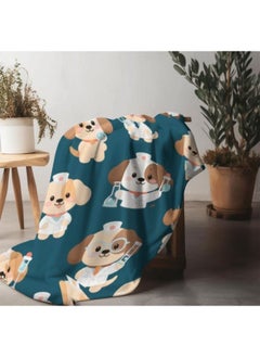 General Baby and children's cartoon flannel thin blanket (warm and comfortable, suitable for sleep, game use) 70cm*100cm - 500  - Image 1