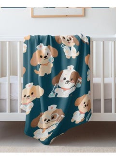 General Baby and children's cartoon flannel thin blanket (warm and comfortable, suitable for sleep, game use) 70cm*100cm - 500  - Image 3
