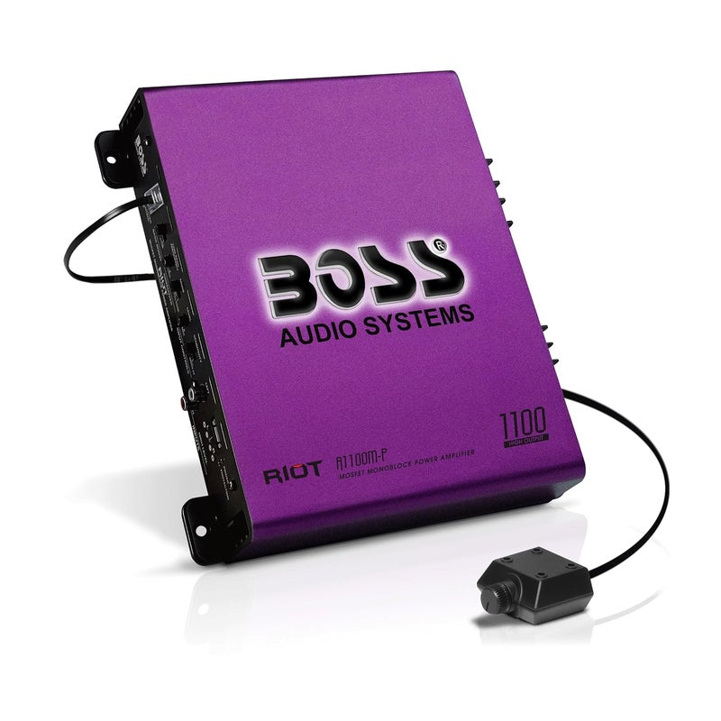 BOSS AUDIO SYSTEMS مضخم الصوت BOSS Audio Systems R1100M-P من سلسلة Riot - 1100 واط عالي الإنتاج - Image 1