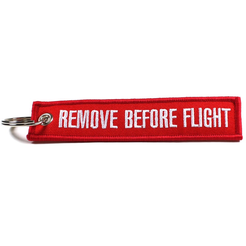 Rotary13B1 PREMIUM QUALITY - REMOVE BEFORE FLIGHT - RED Key Chain - Image 2
